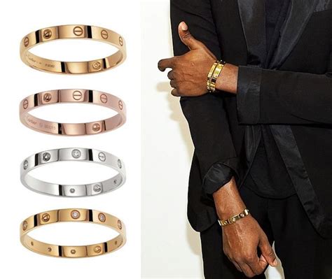 cartier bracelet unisex|who wears cartier love bracelet.